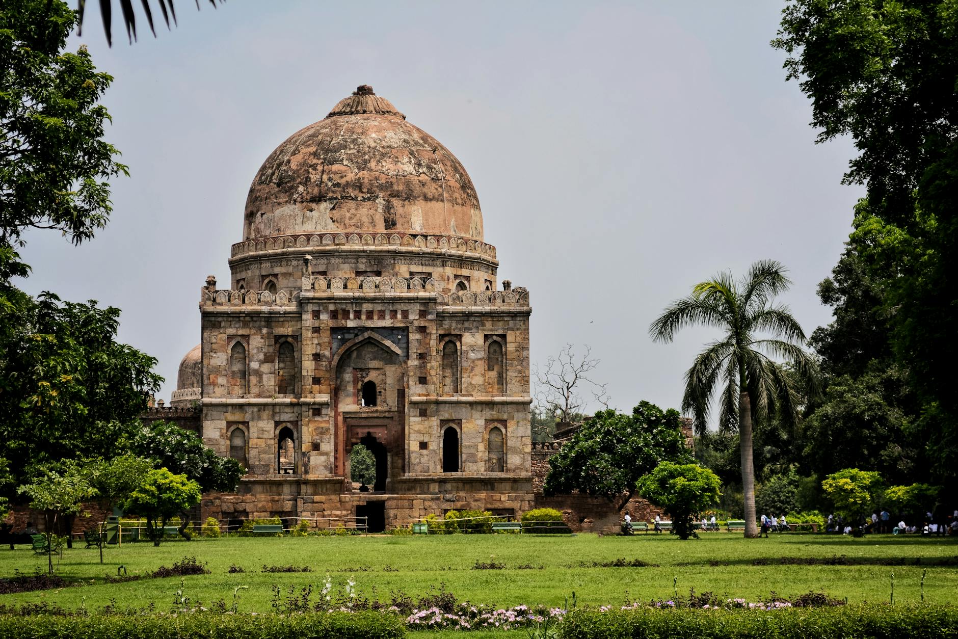 shisha gumbad in the lodi gardens new dehli india